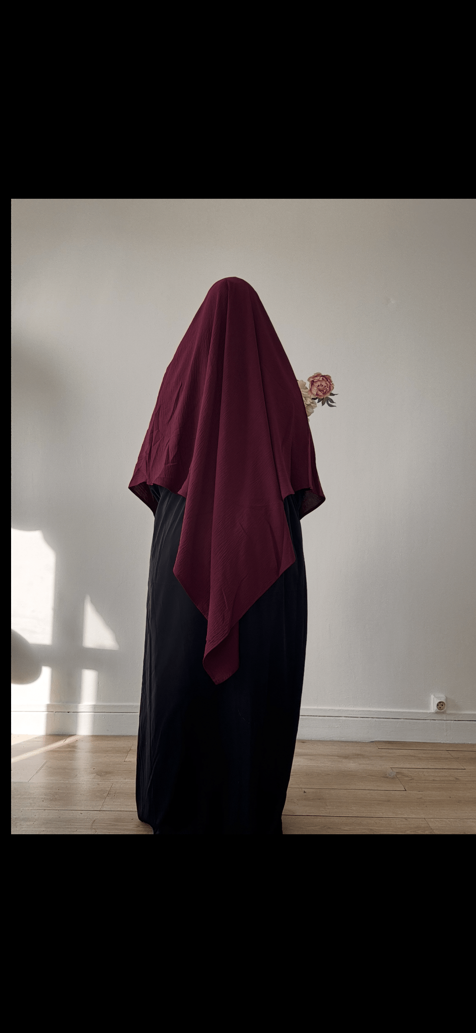 khimar 1 voile en jazz - le voile élégantkhimar 1 voile en jazzkhimar 1 voile en jazzABAYAproduct_vendor