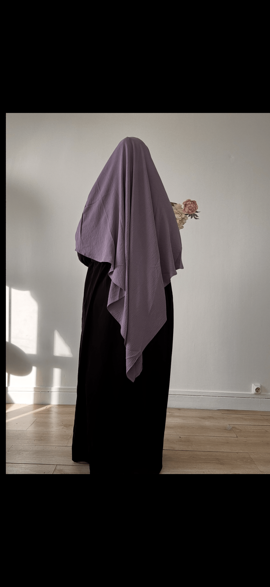 khimar 1 voile en jazz - le voile élégantkhimar 1 voile en jazzkhimar 1 voile en jazzABAYAproduct_vendor