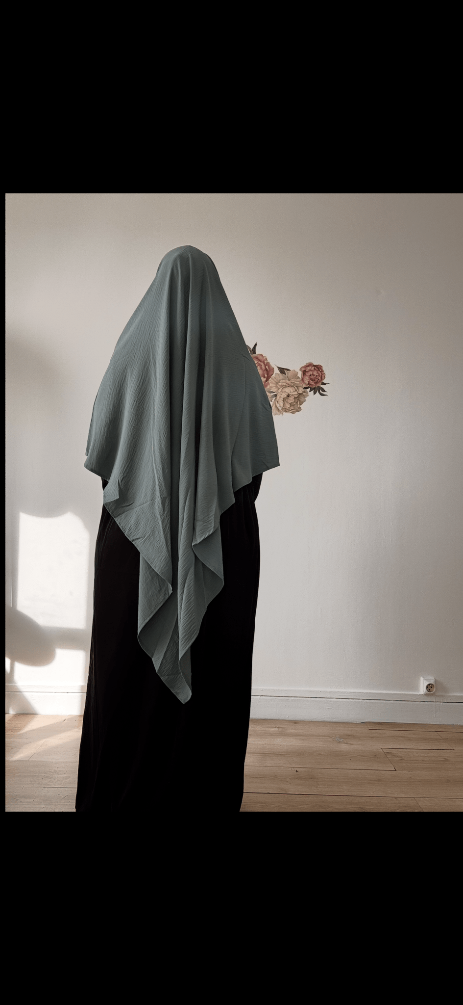 khimar 1 voile en jazz - le voile élégantkhimar 1 voile en jazzkhimar 1 voile en jazzABAYAproduct_vendor