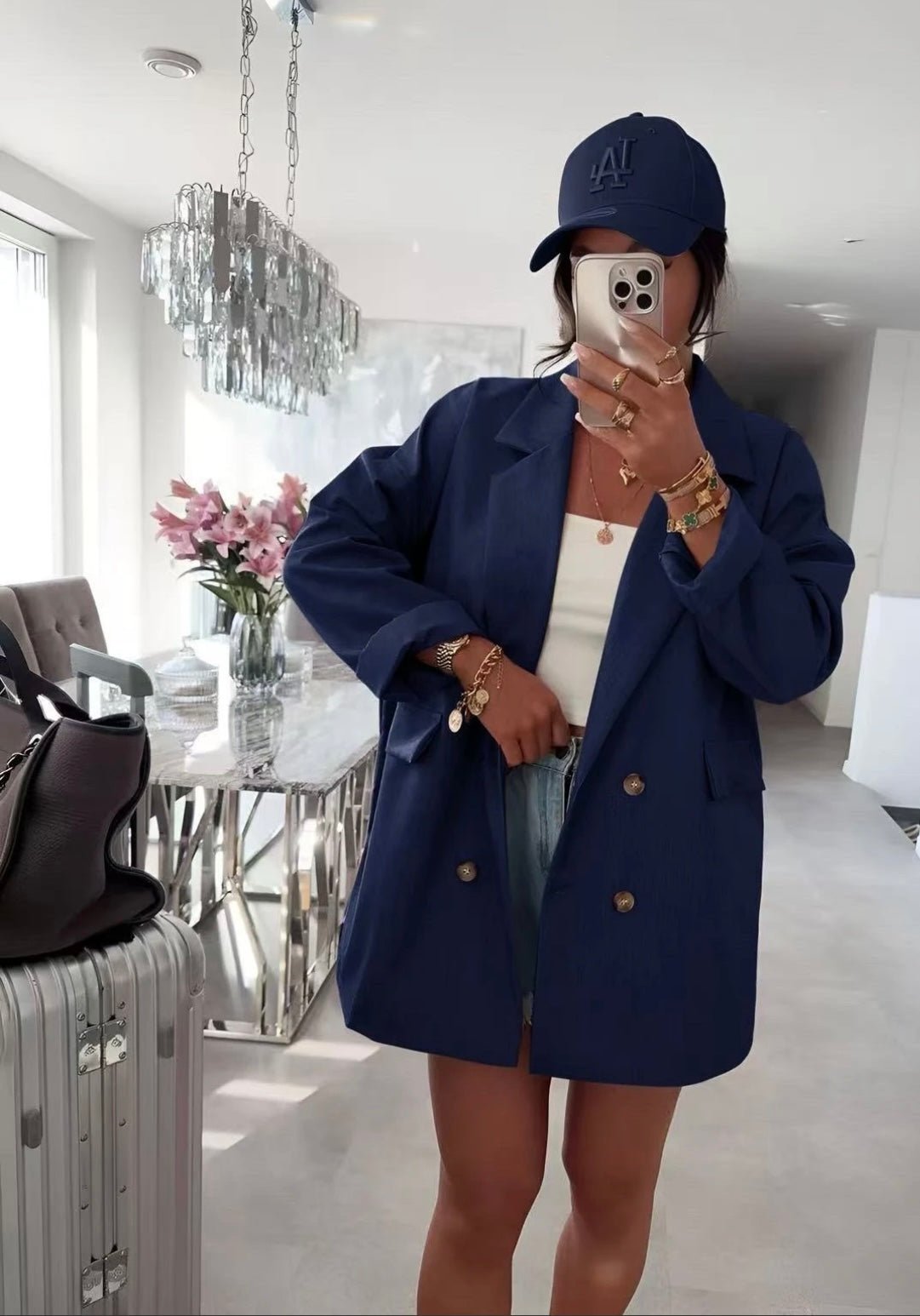 🍂 Veste / Manteau oversize doublé à boutons - le voile élégant🍂 Veste / Manteau oversize doublé à boutons🍂 Veste / Manteau oversize doublé à boutonsABAYAproduct_vendor