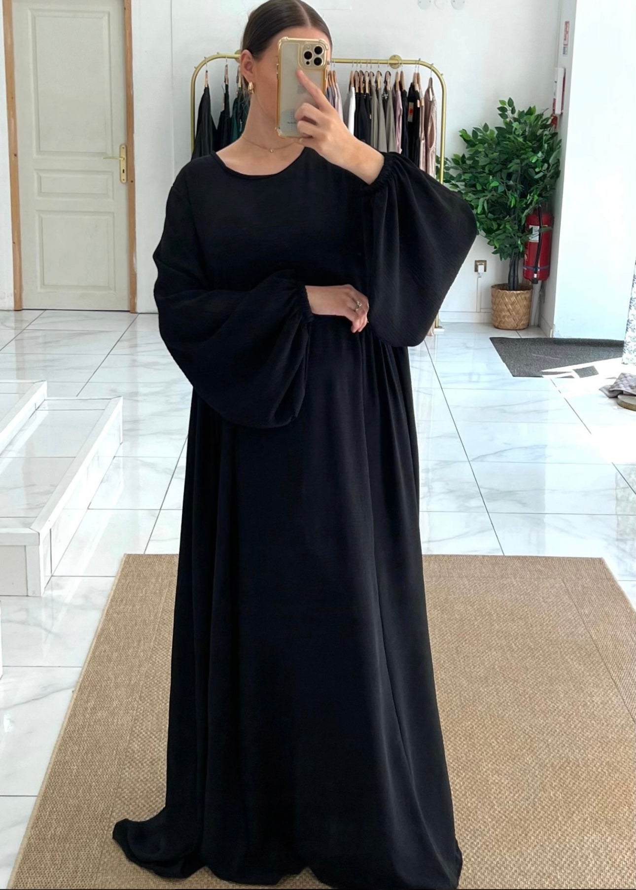 Robe abaya en jazz