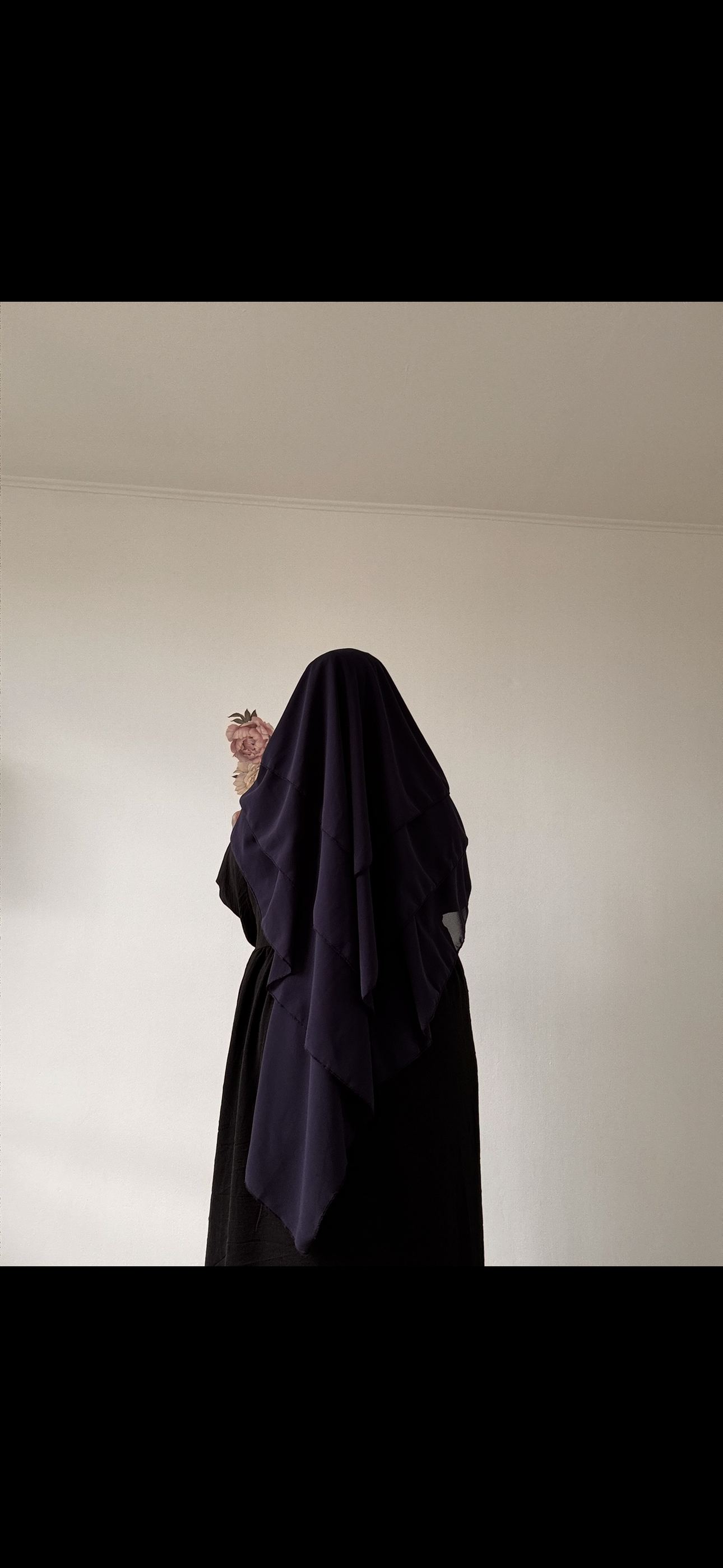 khimar 3 voiles en mousseline