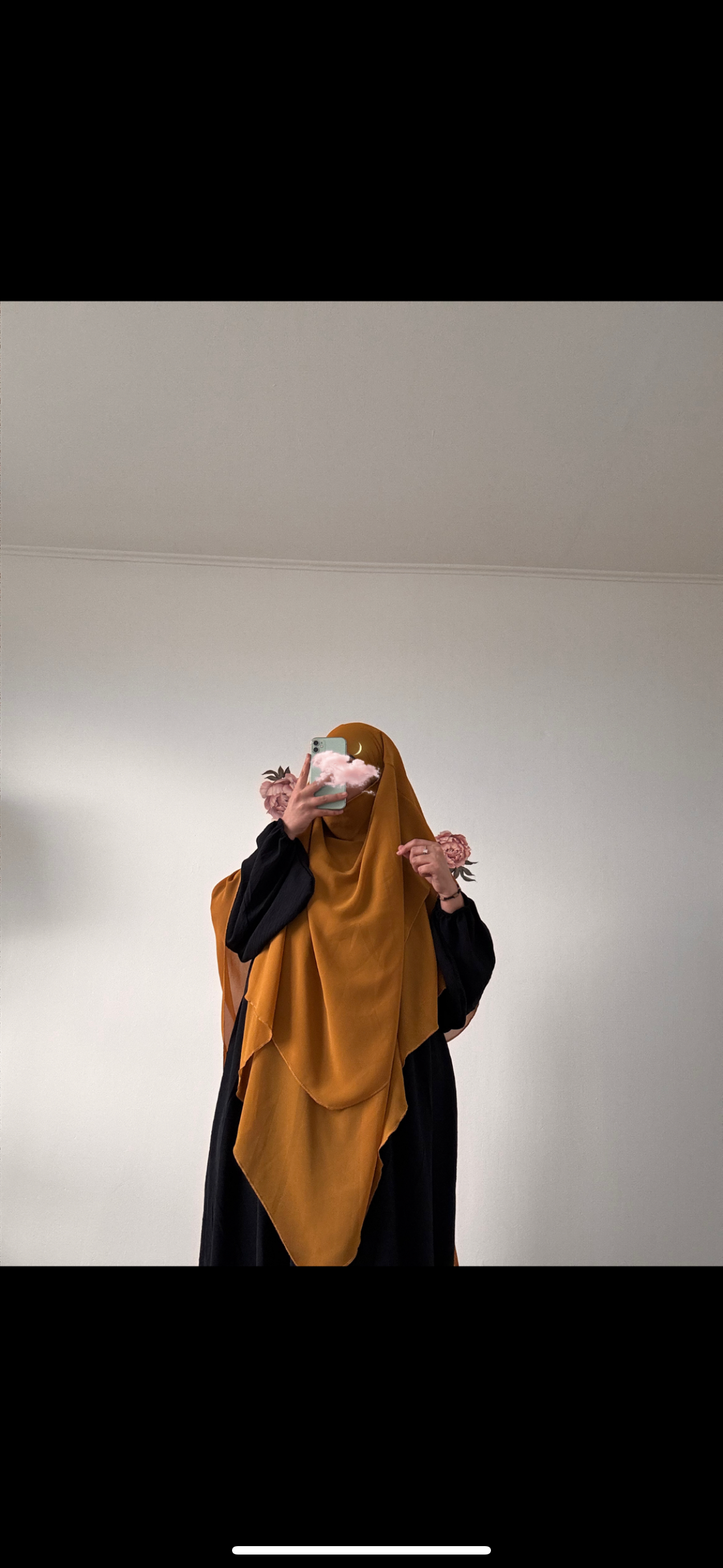 khimar 3 voiles en mousseline