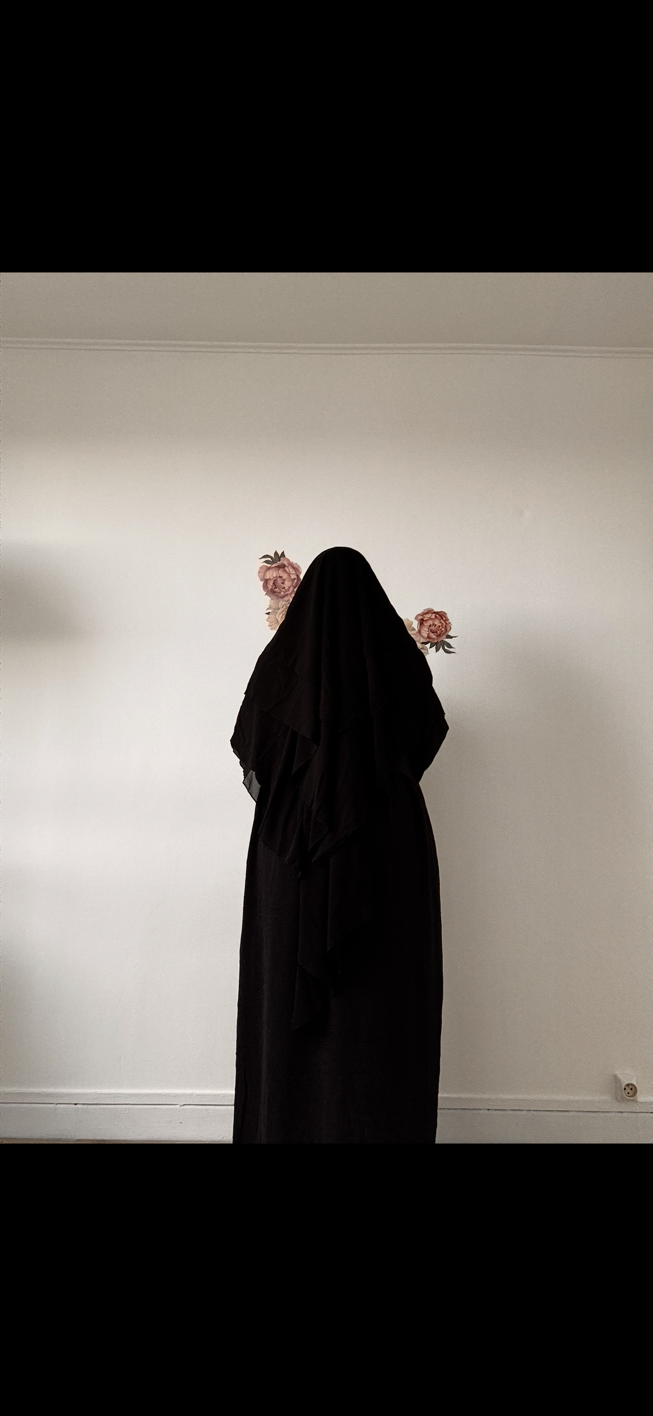 khimar 3 voiles en mousseline