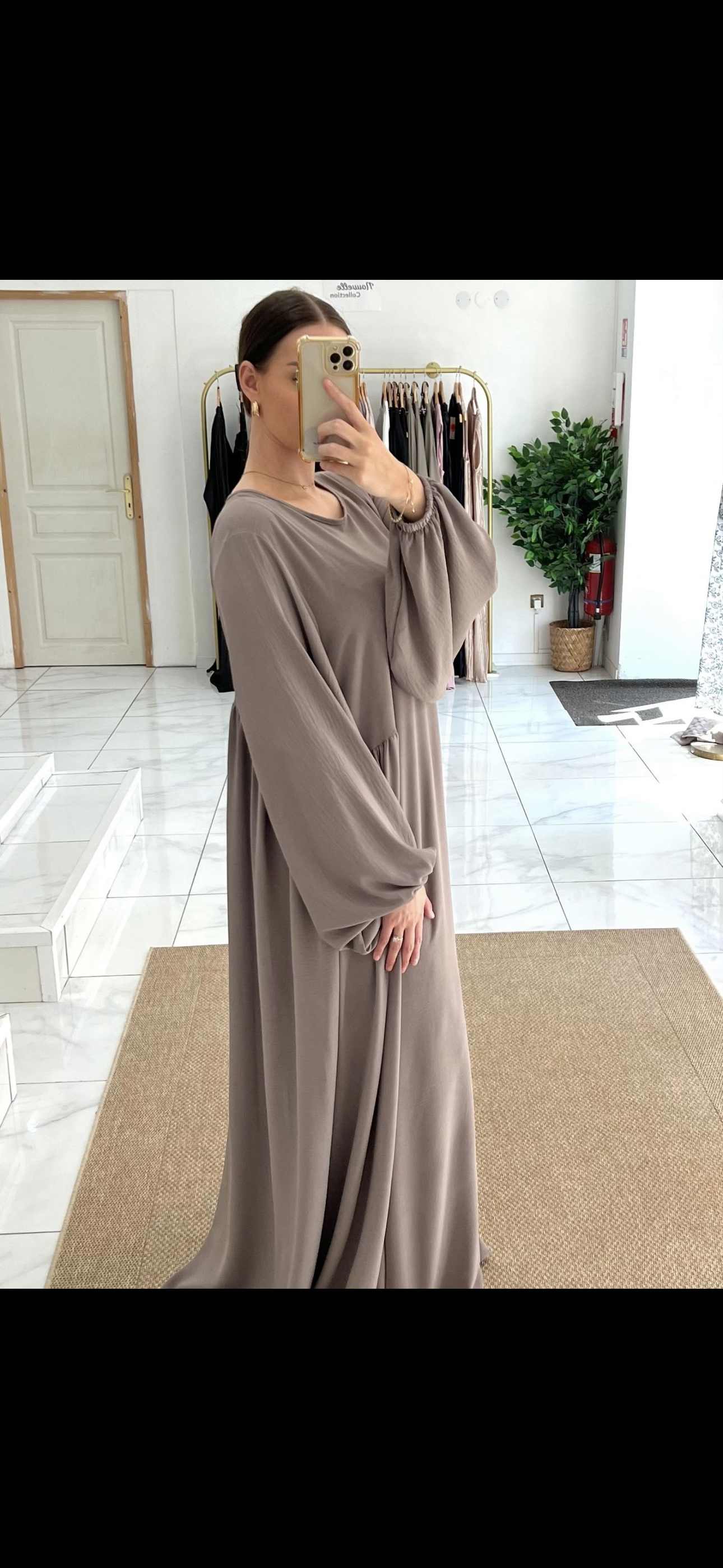 Robe abaya en jazz