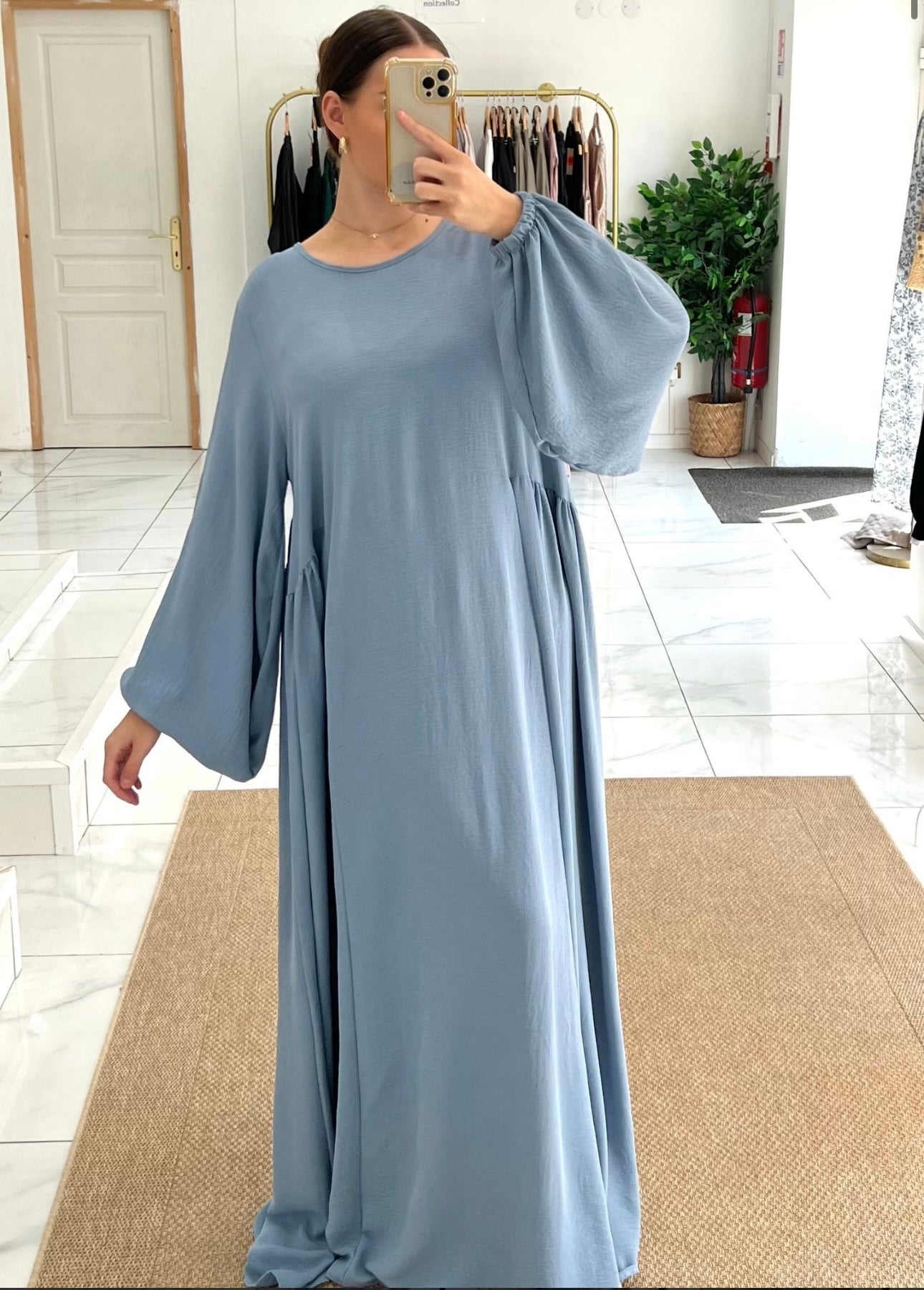 Robe abaya en jazz
