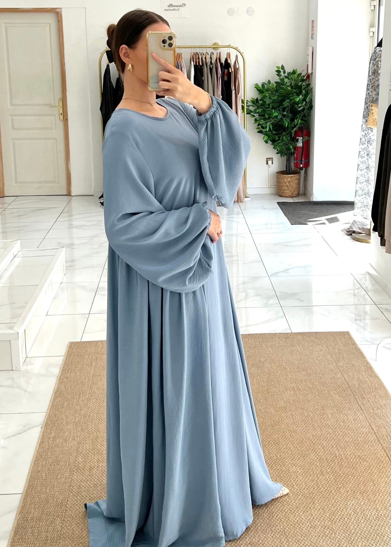 Robe abaya en jazz
