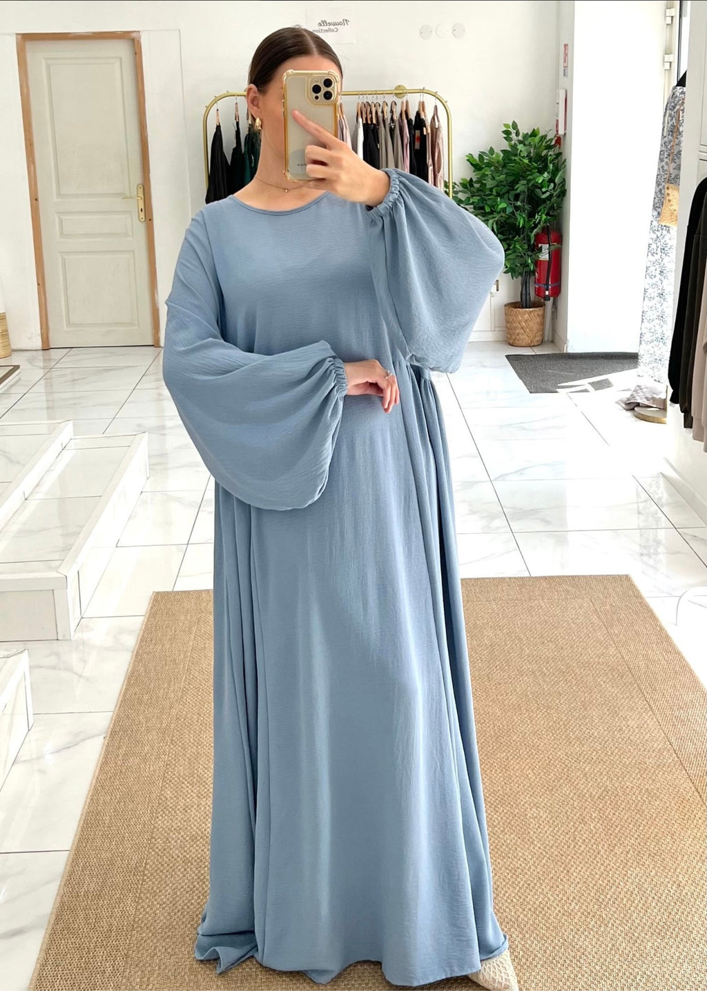 Robe abaya en jazz
