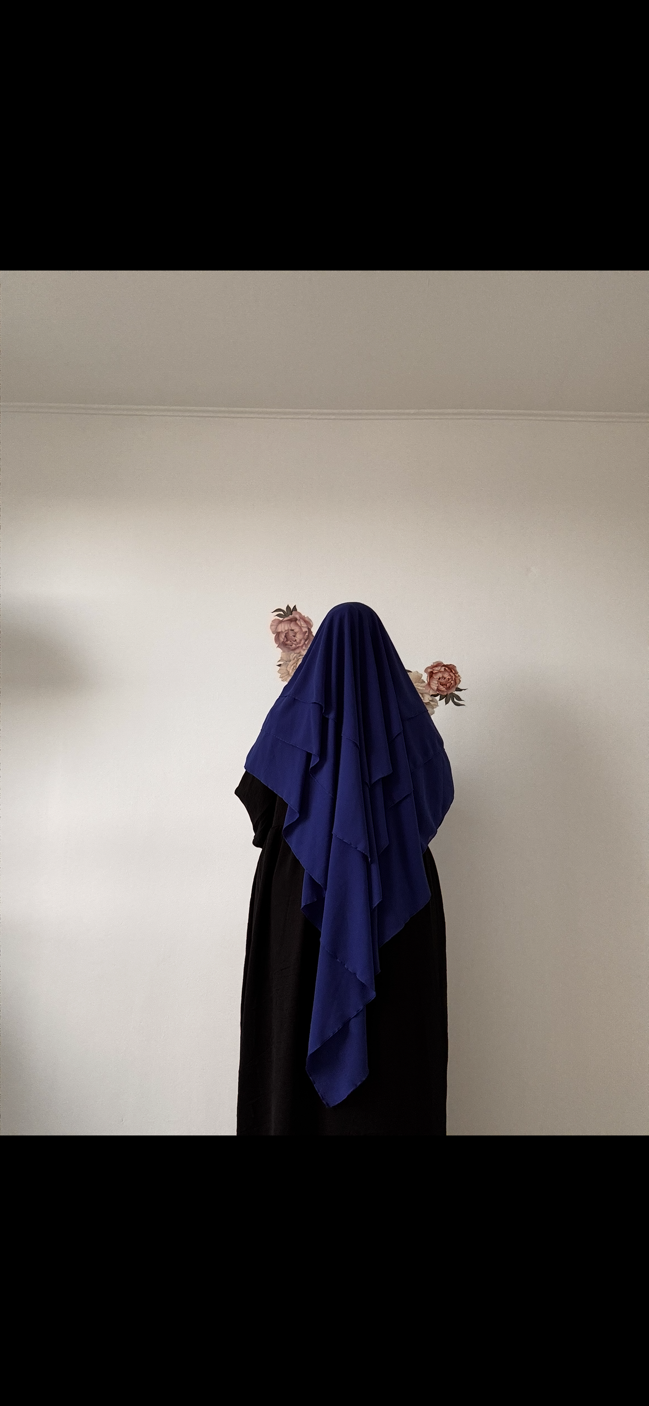 khimar 3 voiles en mousseline