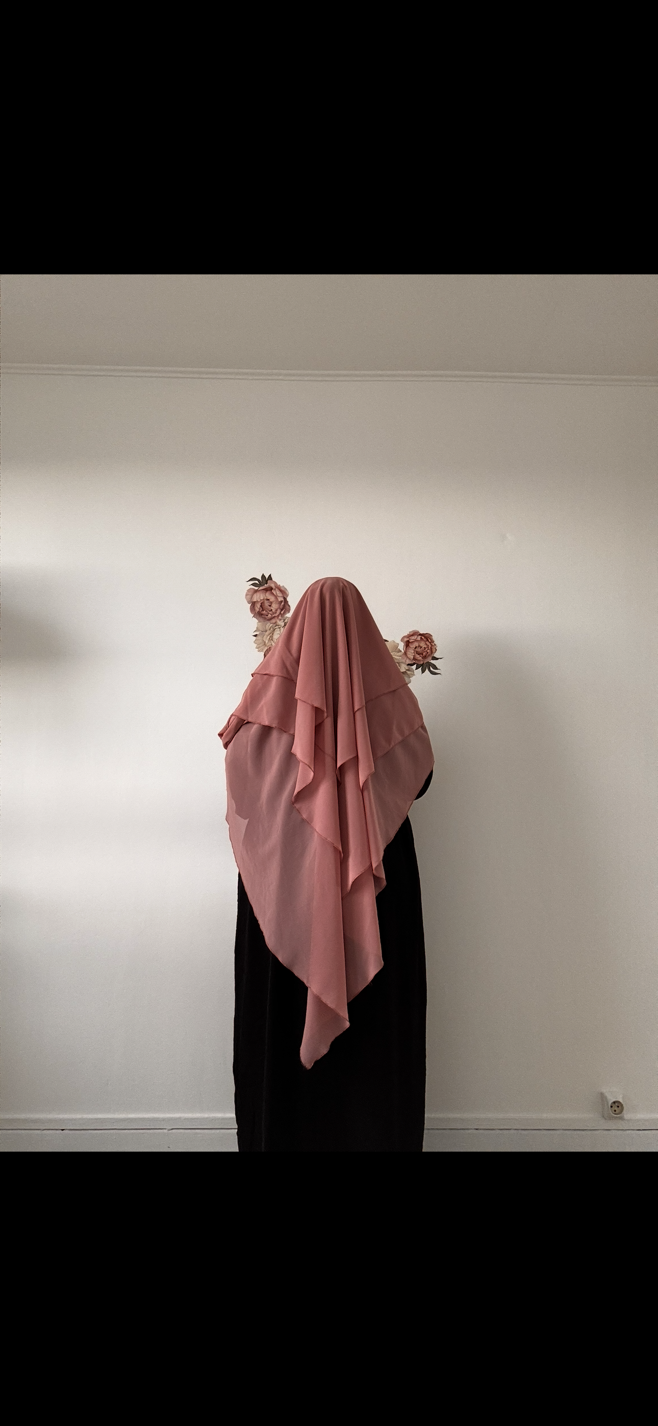 khimar 3 voiles en mousseline