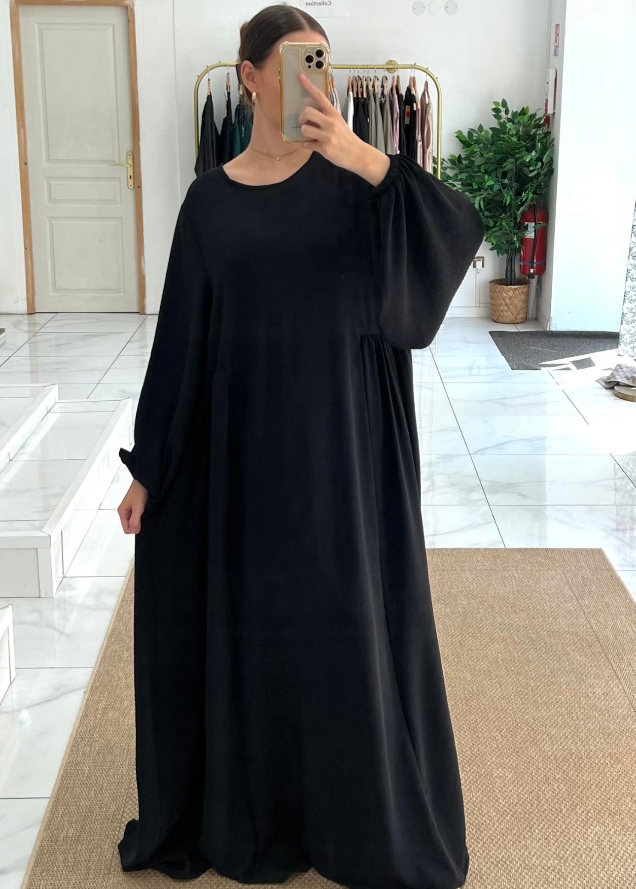 Robe abaya en jazz