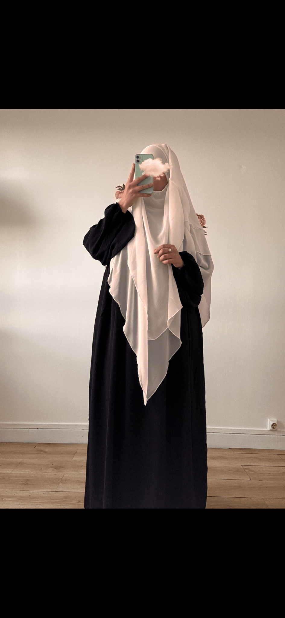 khimar 3 voiles en mousseline - le voile élégantkhimar 3 voiles en mousselinekhimar 3 voiles en mousselineABAYAproduct_vendor