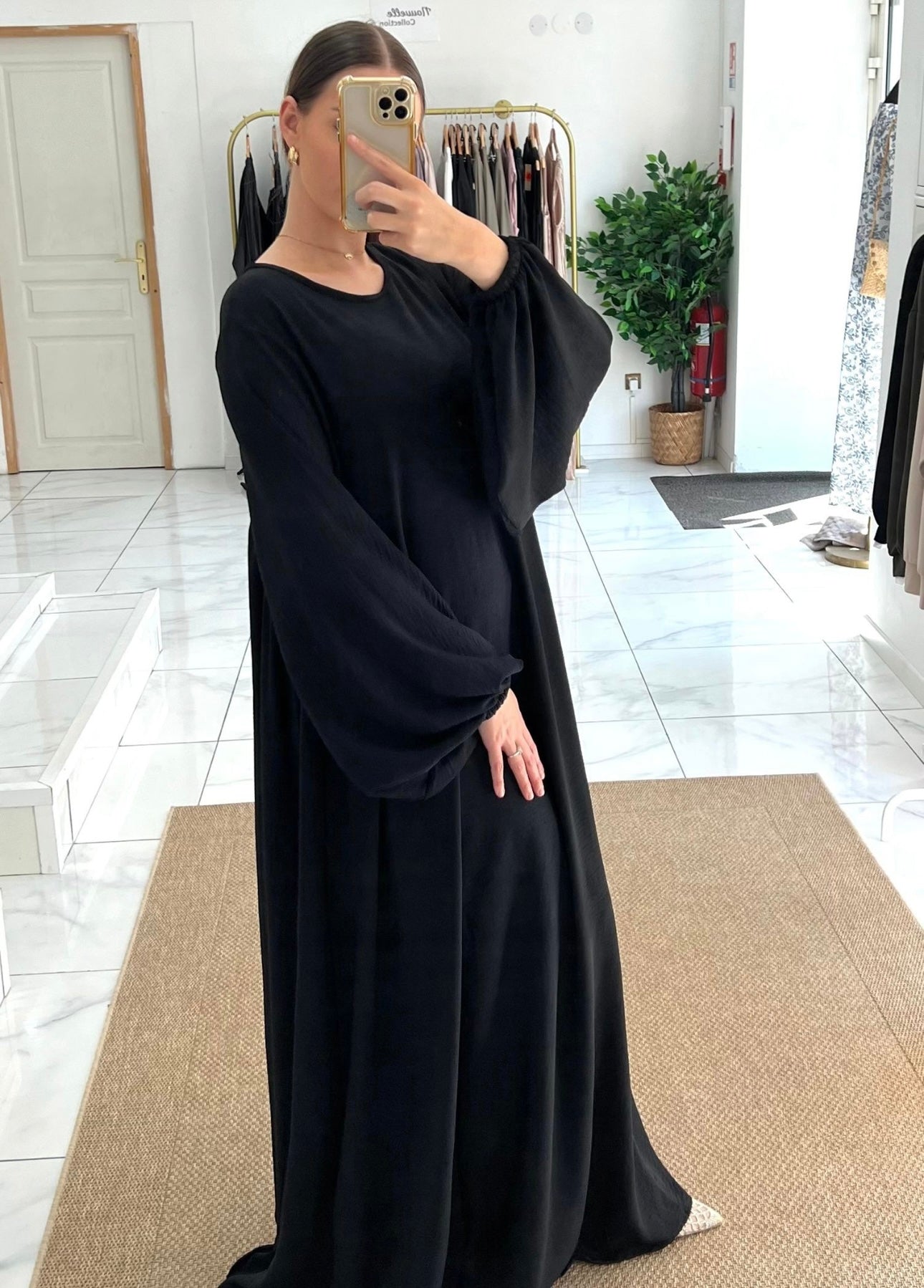Robe abaya en jazz - le voile élégantRobe abaya en jazzRobe abaya en jazzABAYAproduct_vendor