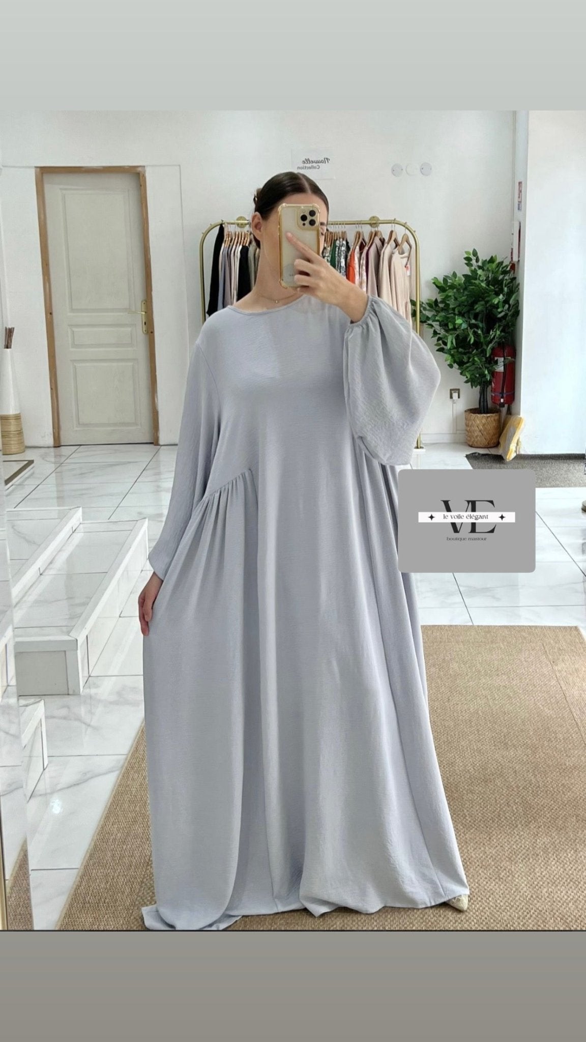 Robe abaya en jazz - le voile élégantRobe abaya en jazzRobe abaya en jazzABAYAproduct_vendor