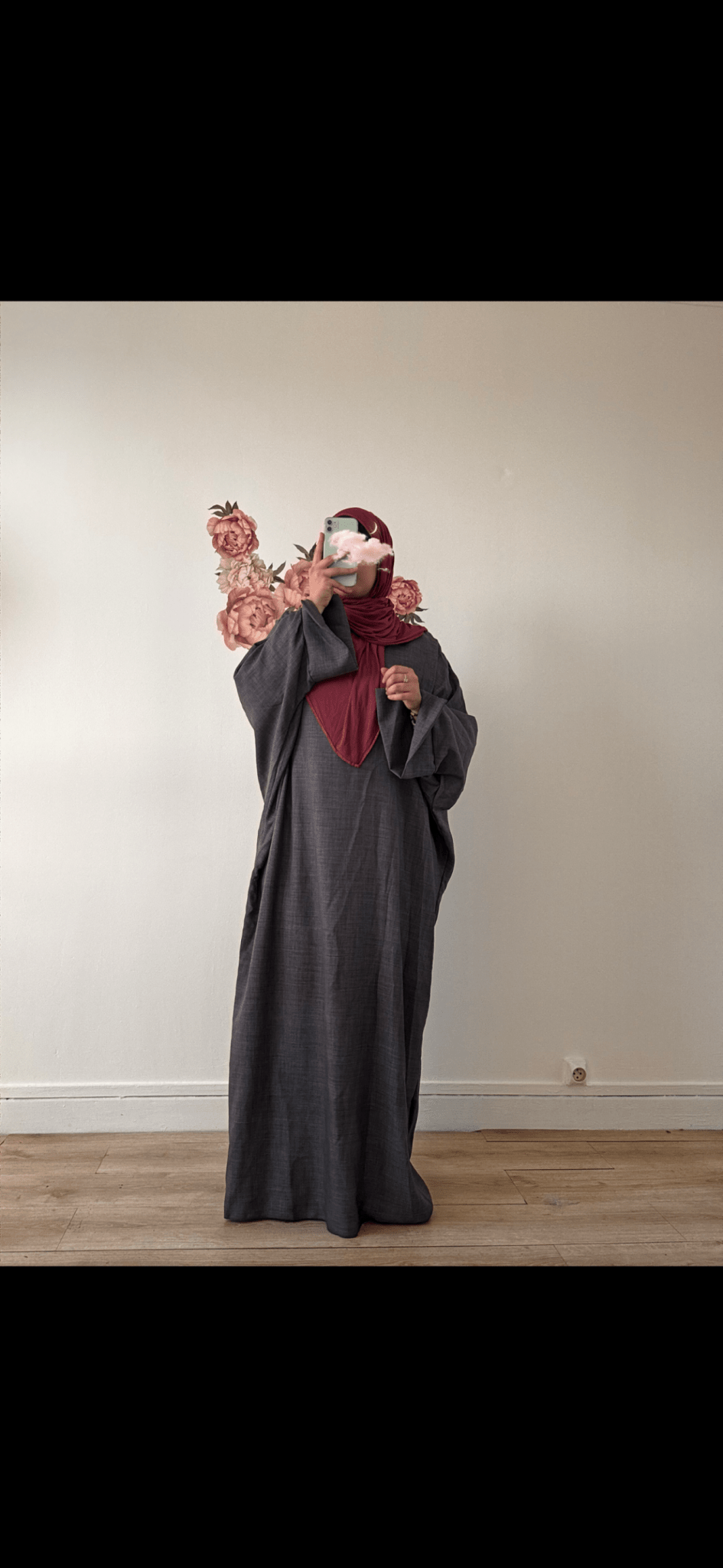 robe manche ouverte - le voile élégantrobe manche ouverterobe manche ouverteABAYAproduct_vendor