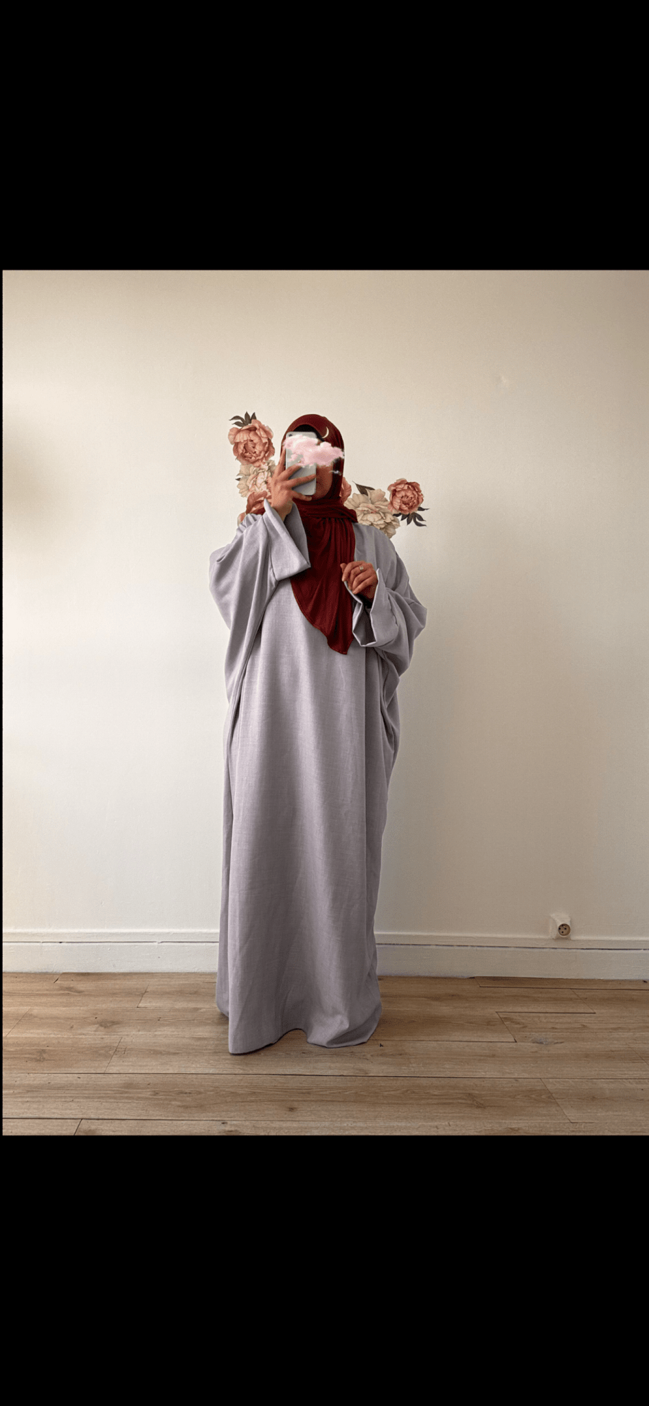 robe manche ouverte - le voile élégantrobe manche ouverterobe manche ouverteABAYAproduct_vendor