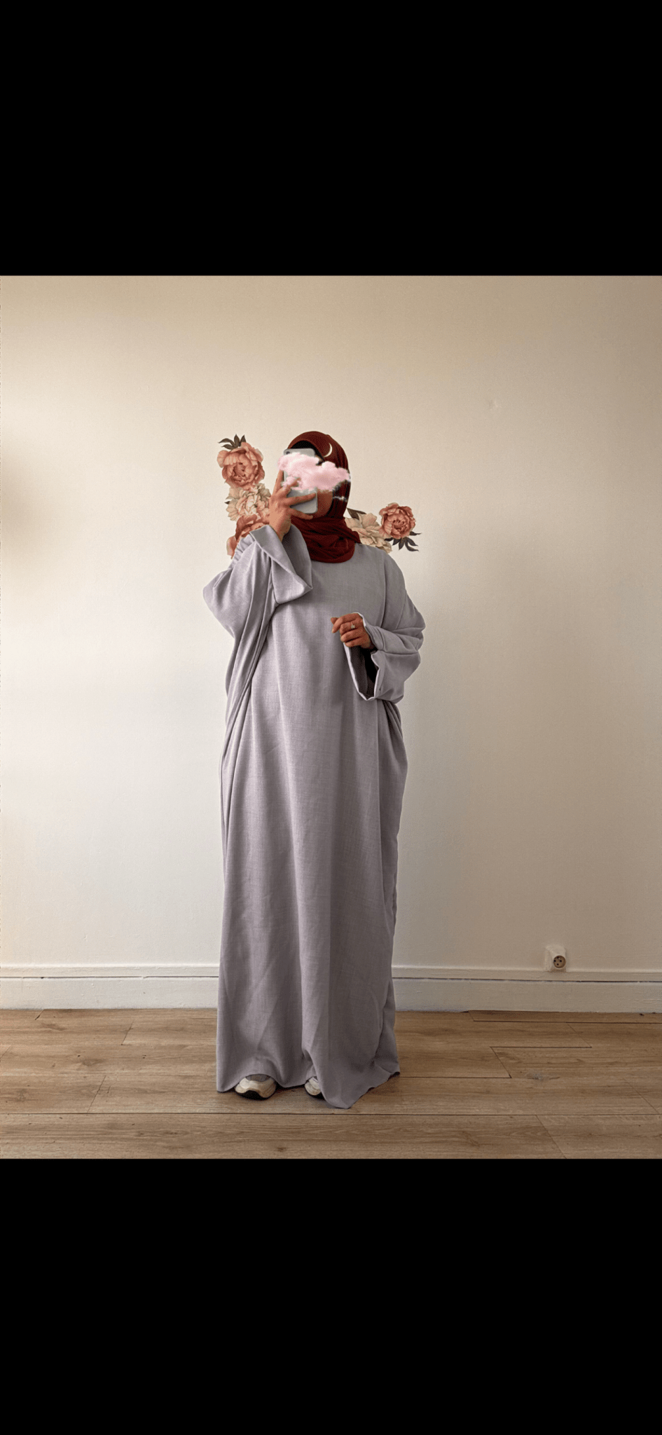 robe manche ouverte - le voile élégantrobe manche ouverterobe manche ouverteABAYAproduct_vendor