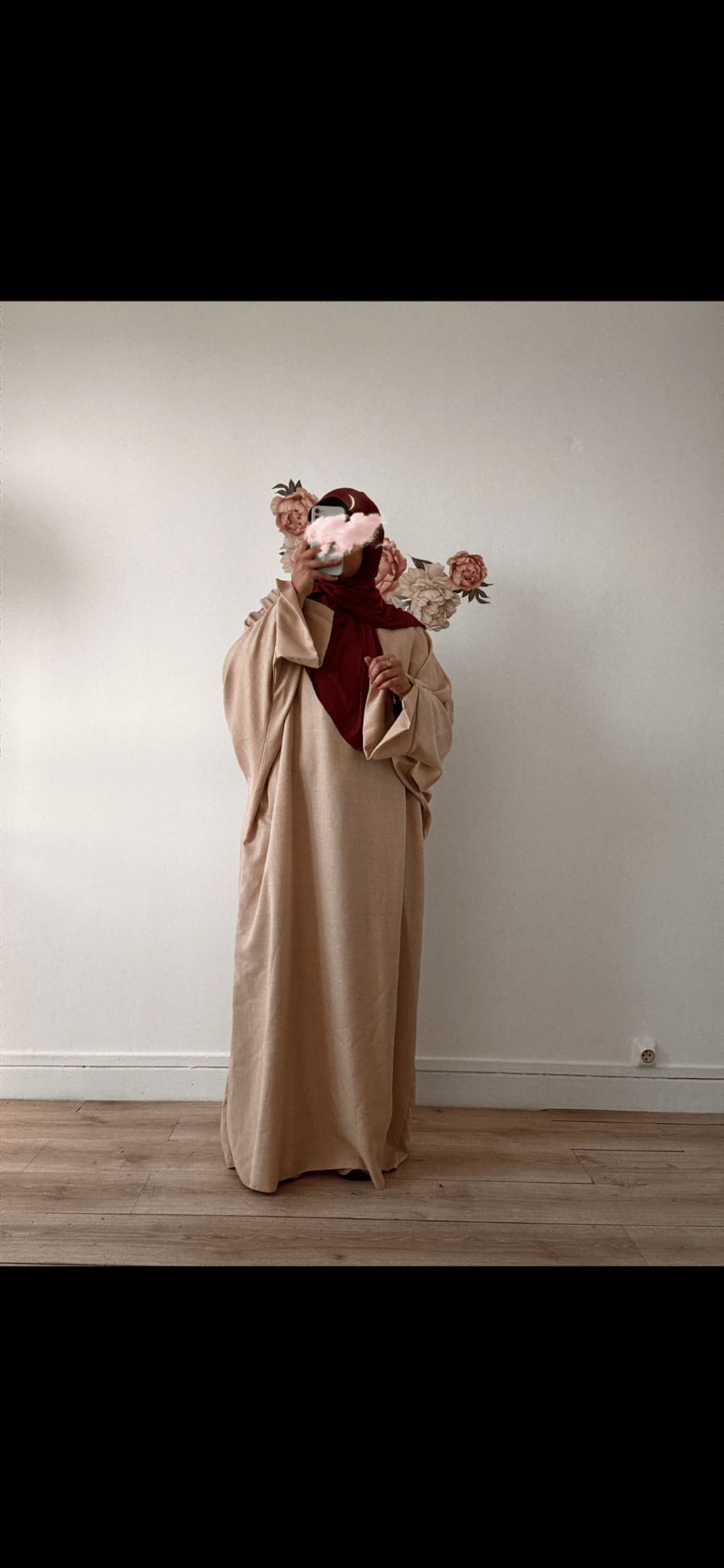 robe manche ouverte - le voile élégantrobe manche ouverterobe manche ouverteABAYAproduct_vendor